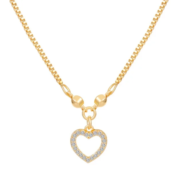 Women's Heart Vintage Fashion Necklace - Image 10