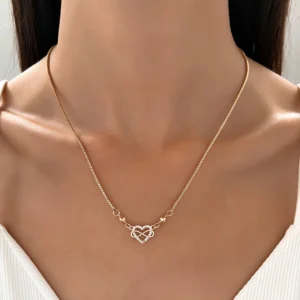Women's Heart Vintage Fashion Necklace
