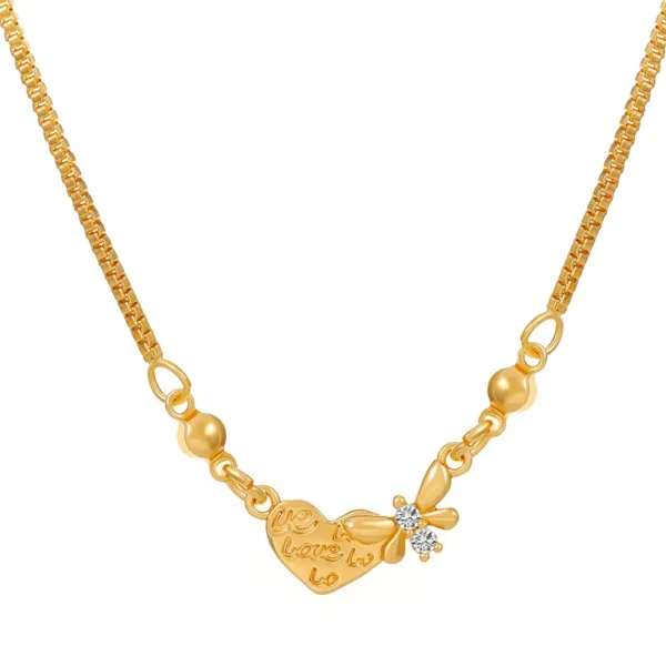 Women's Heart Vintage Fashion Necklace - Image 4