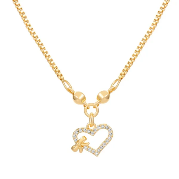 Women's Heart Vintage Fashion Necklace - Image 8