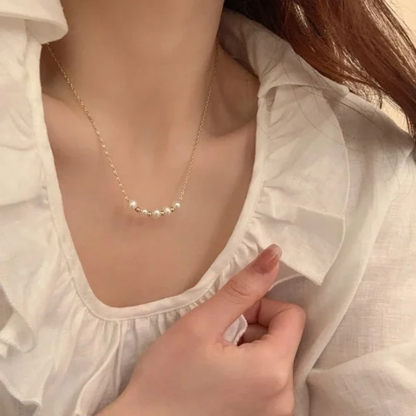 Design Small Net Red Non-fading Titanium Steel Clavicle Chain - Image 4