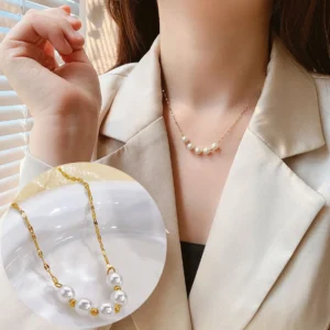 Design Small Net Red Non-fading Titanium Steel Clavicle Chain