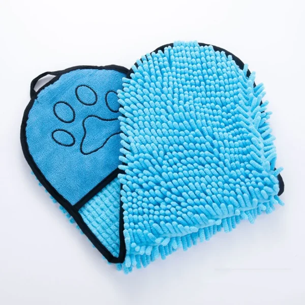 Dogs Cats Towels Super Absorbent Dog Bathrobe Microfiber Bath Towels Quick-Drying Cat Bath Towel For Pets Towel Dog Towels Pet Products - Image 4